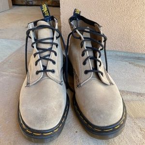 Suede Doc Martens from England